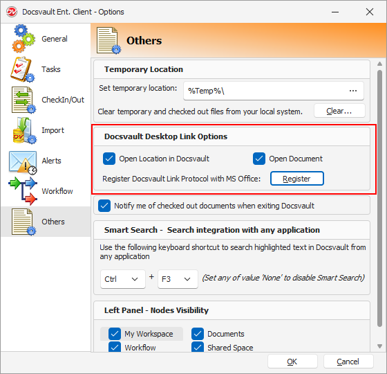 desktoplink-options