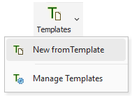 Document Templates Option