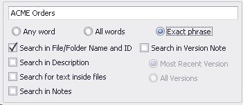 Basic Criteria Options Basic Criteria Options