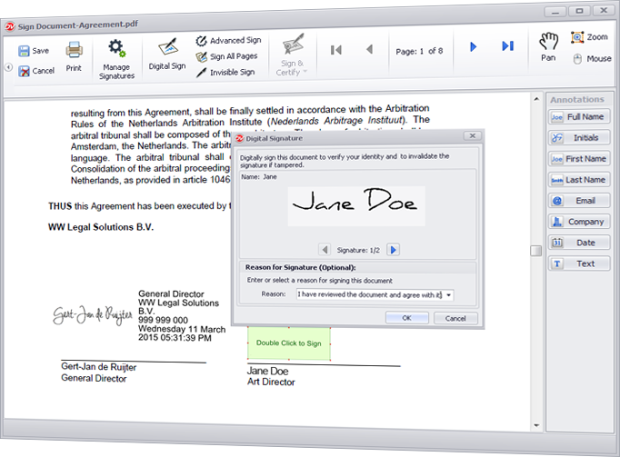 Add an Invisible Digital Signature To a Microsoft Word Document 