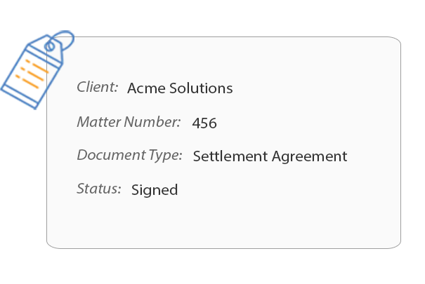 document profiling and tagging