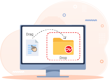 floating drop folder